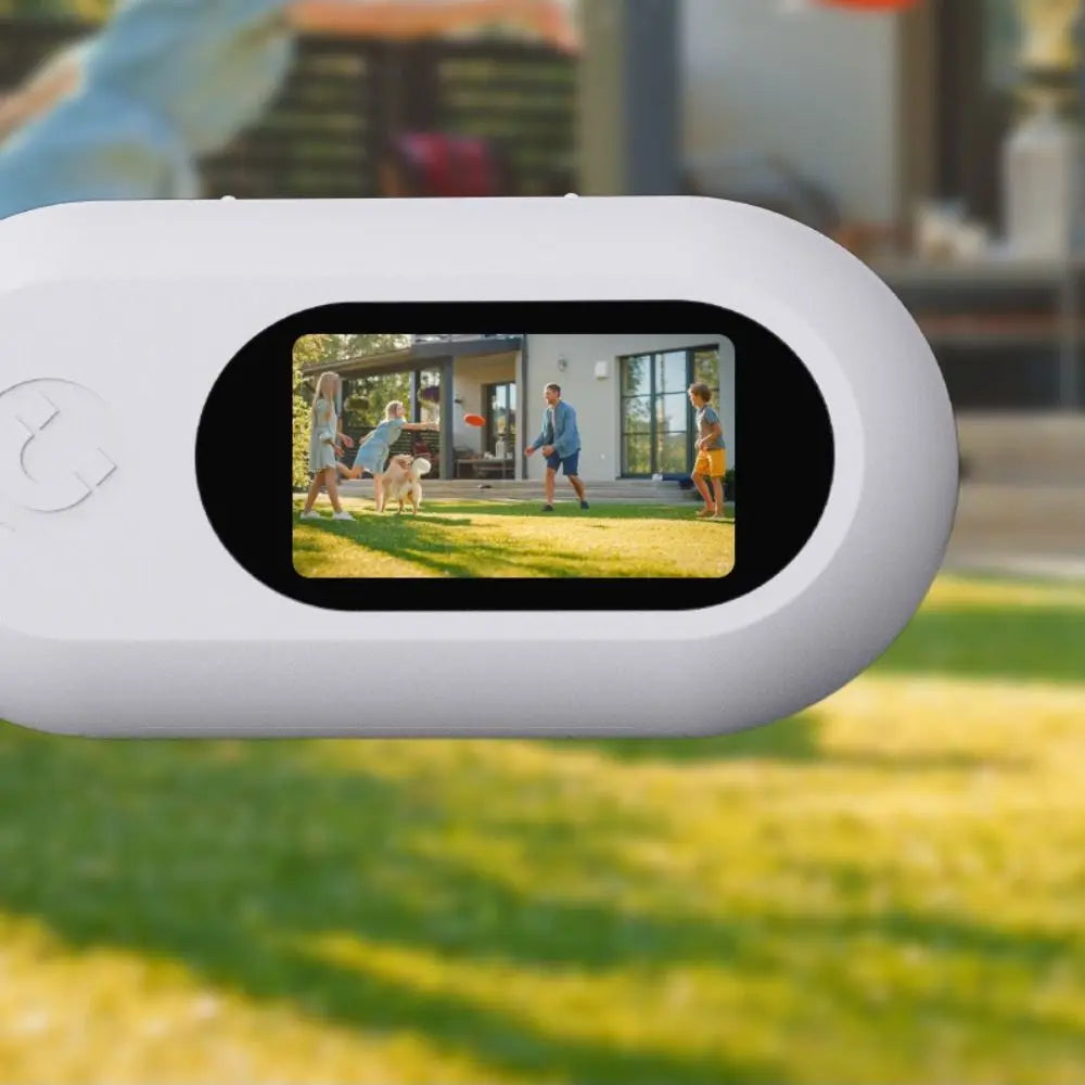 Pet Collar Camera with 120° Wide-Angle Lens – Lightweight & Shockproof Outdoor Camera