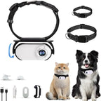 Pet Collar Camera with 120° Wide-Angle Lens – Lightweight & Shockproof Outdoor Camera