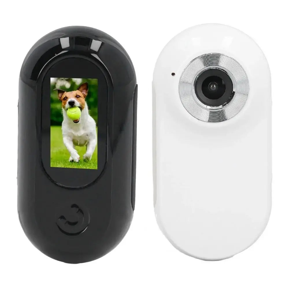 Pet Collar Camera with 120° Wide-Angle Lens – Lightweight & Shockproof Outdoor Camera