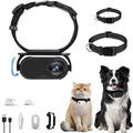 Pet Collar Camera with 120° Wide-Angle Lens – Lightweight & Shockproof Outdoor Camera