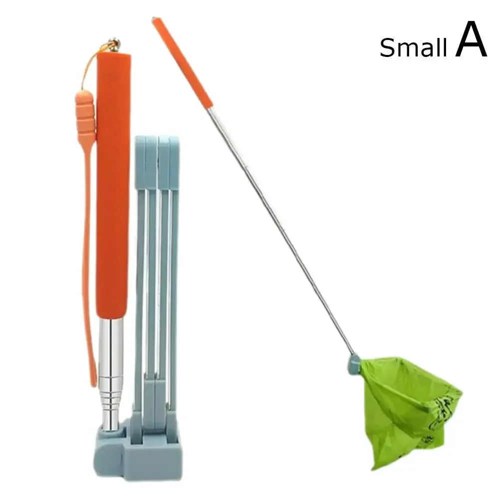 Long Handle Pet Poop Scooper – 28.7-Inch Stainless Steel Dog & Cat Waste Picker